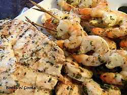 Grilled Chicken & Prawn