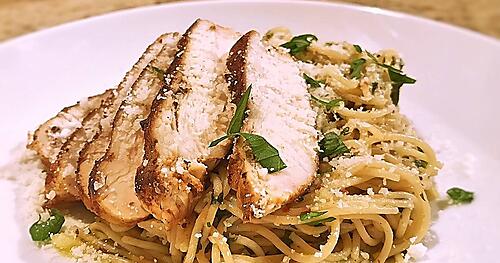 Chicken Aglio Olio